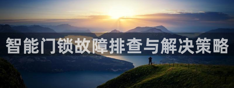 利记正式官网：智能门锁故障排查与解决策略