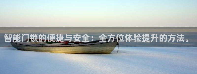利记app官网：智能门锁的便捷与安全：全方位体验提升的方法。