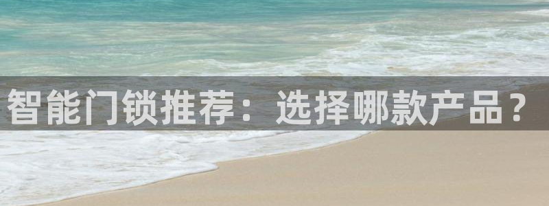 利记体育在线官网：智能门锁推荐：选择哪款产品？
