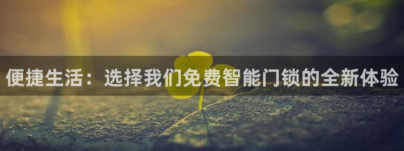 林利记官网：便捷生活：选择我们免费智能门锁的全新体验