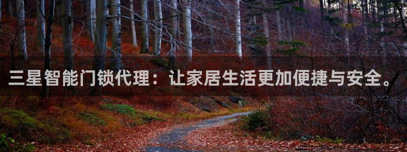 万利记加盟官网电话：三星智能门锁代理：让家居生活更加便捷与安