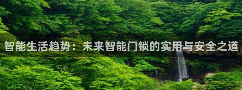 利记博彩官网APP：智能生活趋势：未来智能门锁的实用与安全之