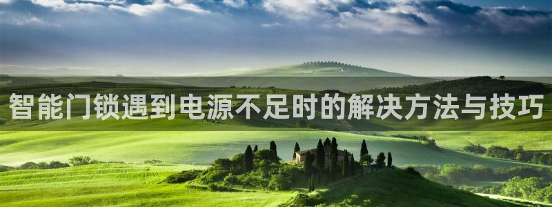 利记官网在线投注：智能门锁遇到电源不足时的解决方法与技巧
