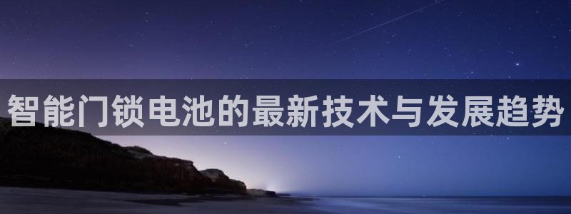 万利记官网：智能门锁电池的最新技术与发展趋势
