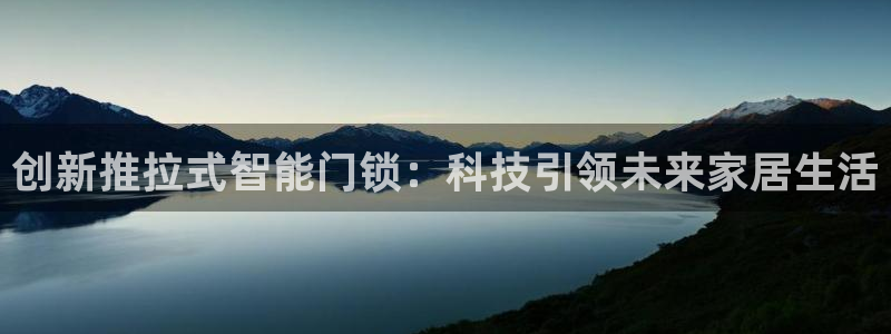 利记sbobet官网电脑版：创新推拉式智能门锁：科技引领未来