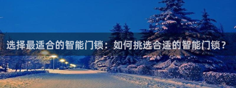 利记app官网真人游戏：选择最适合的智能门锁：如何挑选合适的