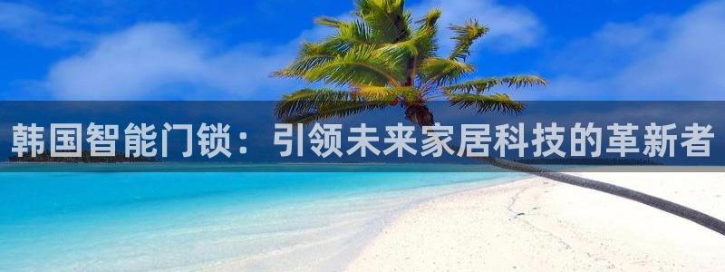 利记官网入口：韩国智能门锁：引领未来家居科技的革新者