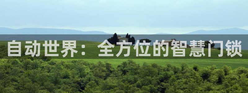利记彩票官网hd71：自动世界：全方位的智慧门锁